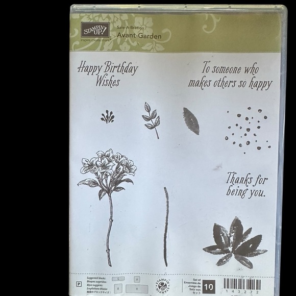 Stampin' Up! Avant-Garden Stamp Set - Picture 1 of 2